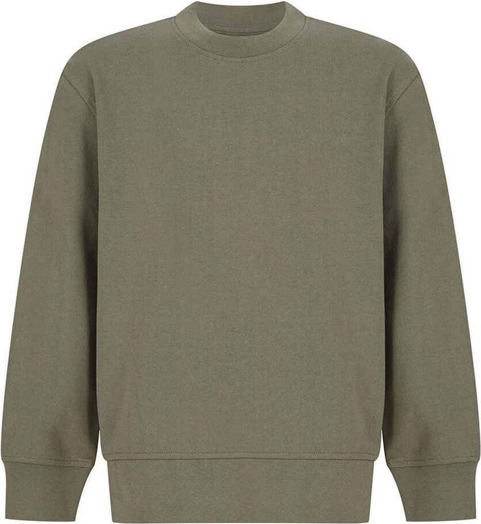 SF Minni - Sweatshirt Abgerundeter Saum für Kinder PC5247 (128) (Khaki)