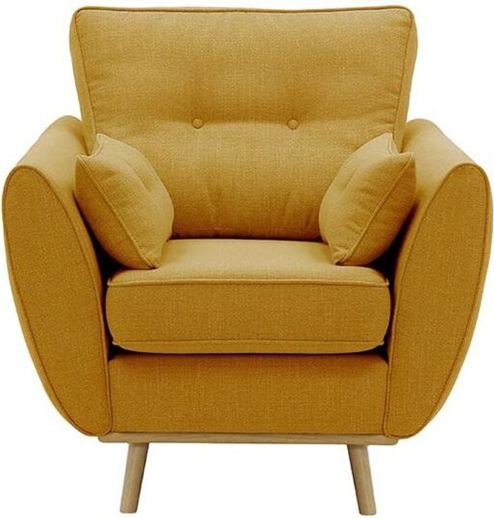 SLF24 - Sessel Zinola - gelb - Ronda 45