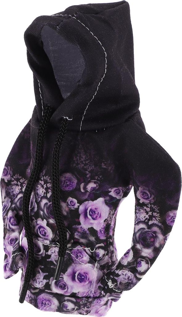 1 Stk. Universaler Schaltknaufbezug für Automatikschaltung, Schaltknaufschutz für manuelle Schaltung im Hoodie-Stil in Schwarz und Lila, aus Poly...