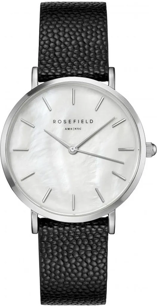 Montre Rosefield Upper East Side Argentée Cadran Blanc 33mm pour Femme