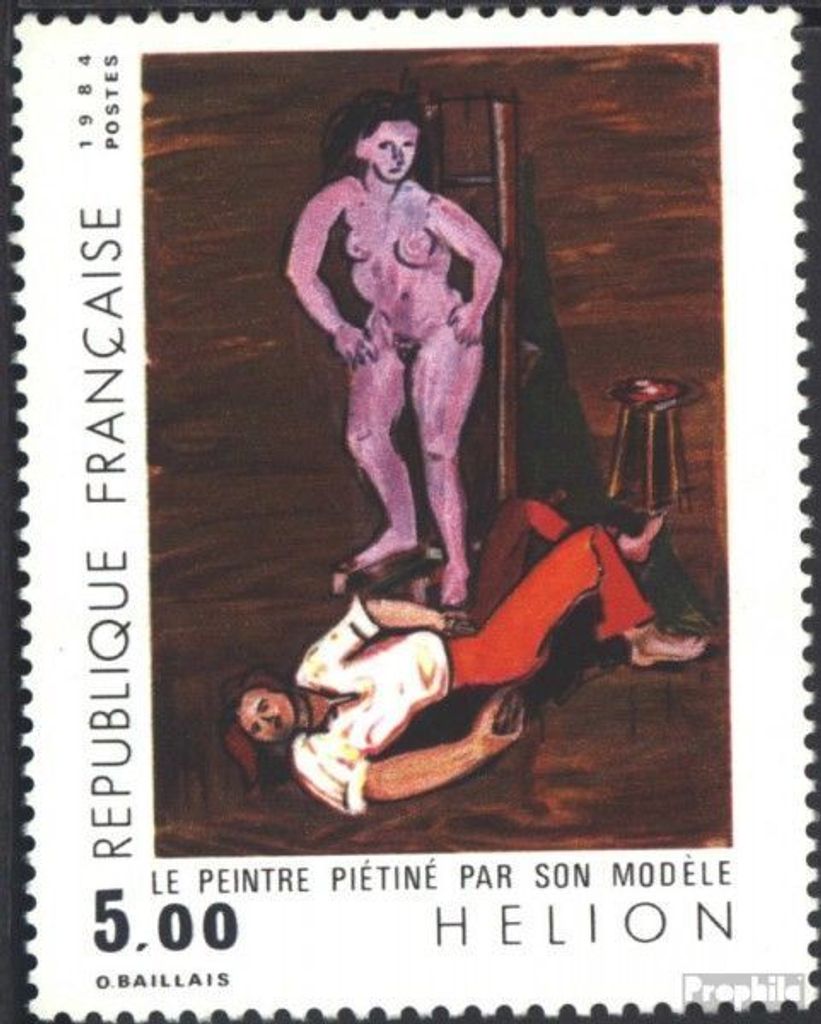 Briefmarken Frankreich 1984 Mi 2474 (kompl.Ausg.) postfrisch Kunst