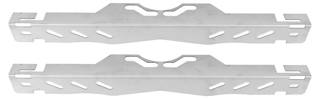 Plaques de mesure de géométrie en inox pour corriger l'usure des pneus