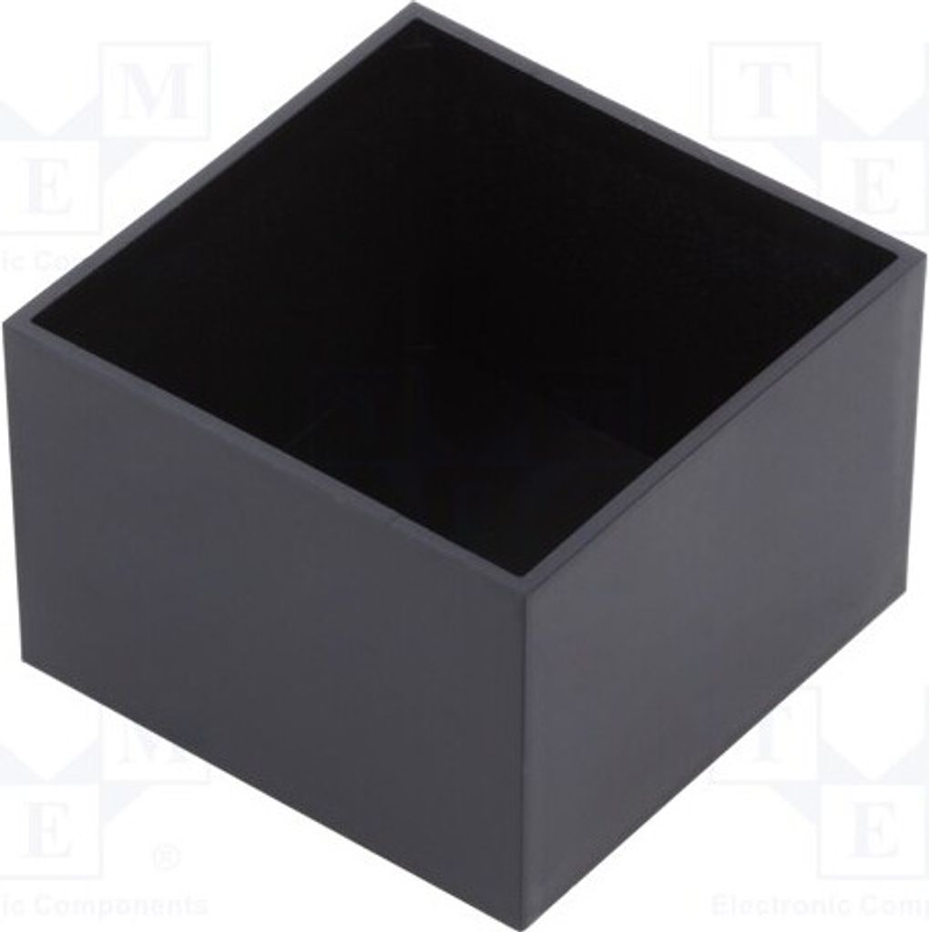 5x Gehäuse: zum Eingießen Y: 38,8mm Z: 26,5mm X: 38,8mm schwarz G383826B B Eing
