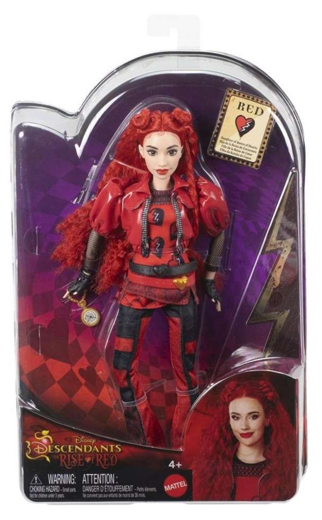 Mattel Disney Descendants: The Rise Of Red HWT93, bambola Immagine del prodotto 