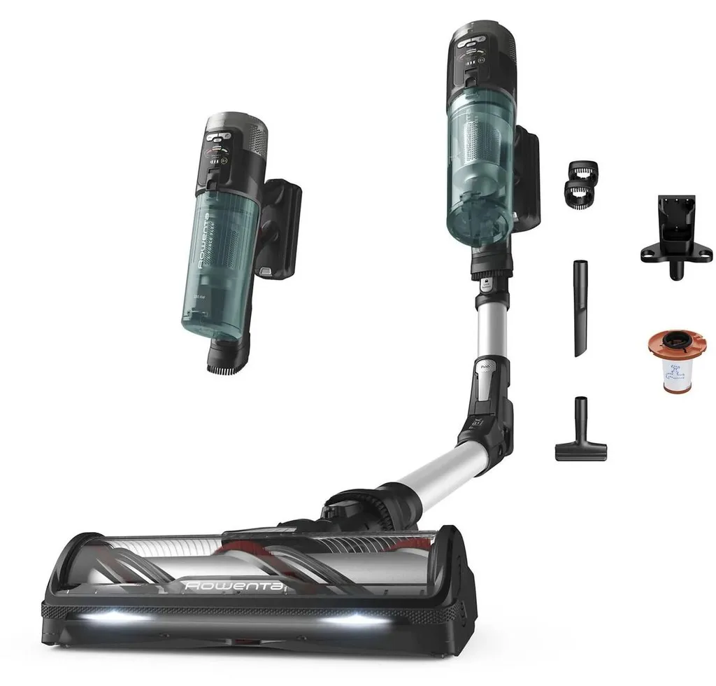Aspirateur Balai Rowenta RH9A32 Flex Cyclonique - 180W Puissant Gris