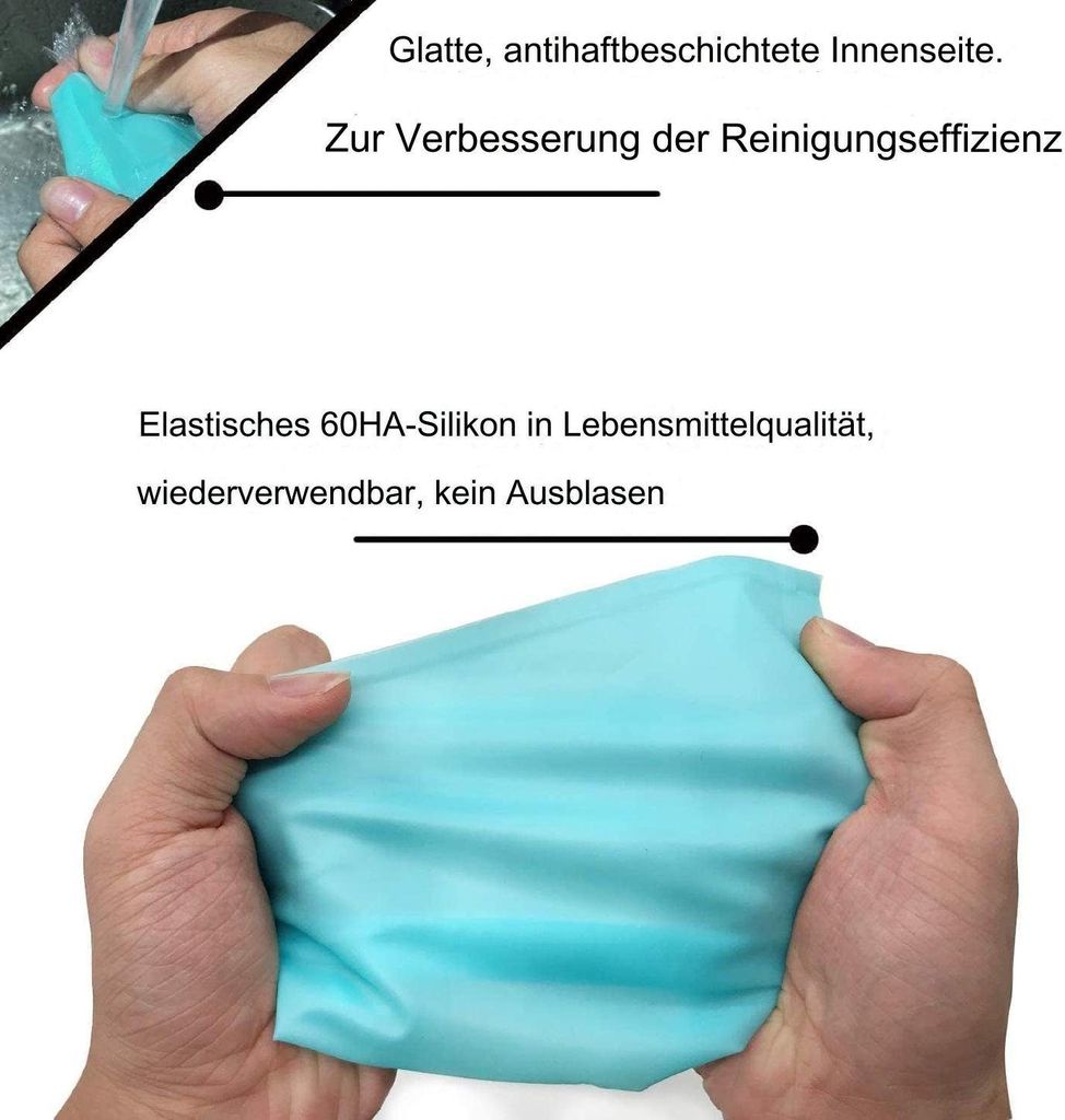 Spritzbeutel Mit Tüllen, Torten Zubehör Set mit Produktbild 2
