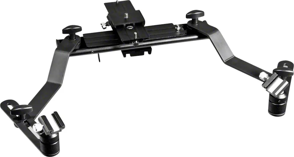Walimex Macro Flash Rail System Pro - Support de montage charge 3kg