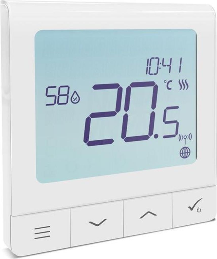 Salus SQ610 QUANTUM ultraflacher Raumthermostat, 230V
