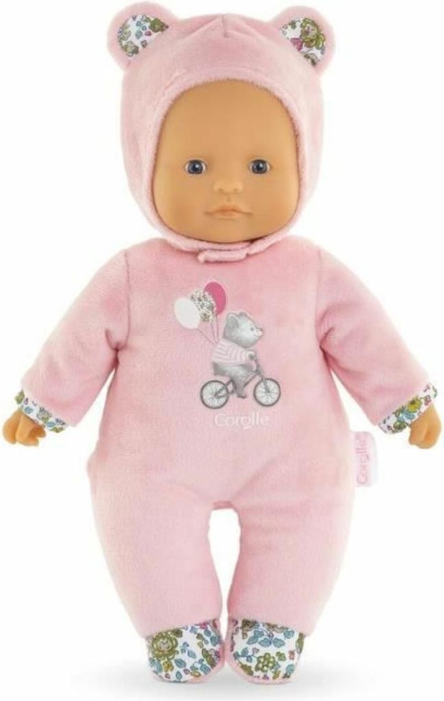 Babypuppe Corolle Pti' Coeur Ours Rose 30 cm
