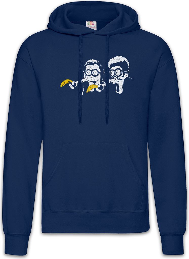 Urban Backwoods Pulp Banana, Herren Hoodie, Farbe: Navy, Größe: 2XL