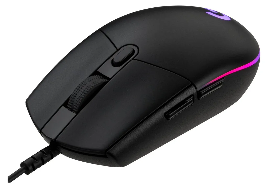 Souris de jeu rétroéclairée G102 Lightsync noire à boutons programmables - 17