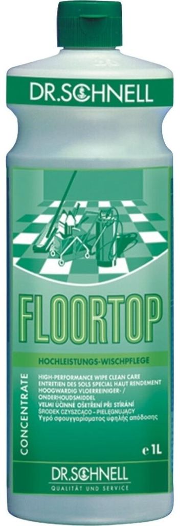 Hochleistungswischpflege Floortop 1l Produktbild 