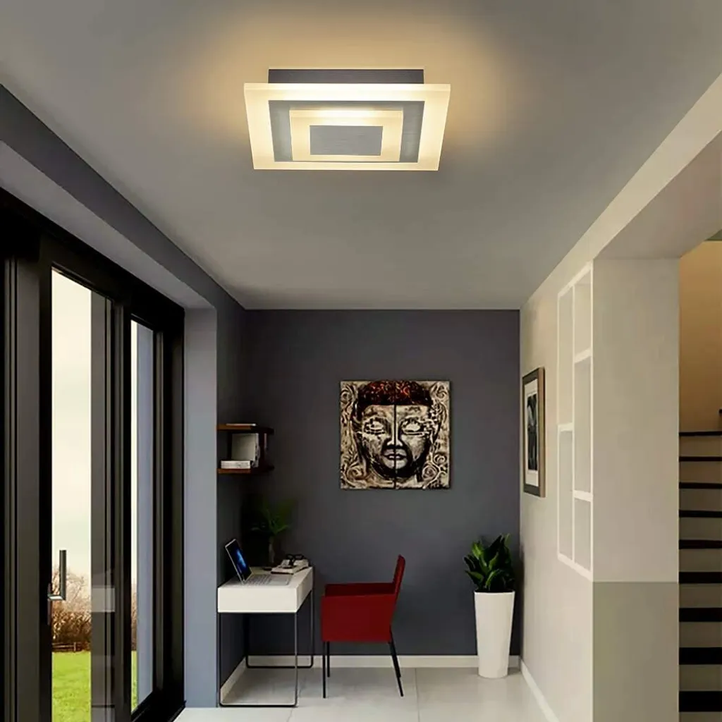 ZMH Plafoniera LED Professionale 23W 30cm - Luce Soggiorno Alta Qualità - 5