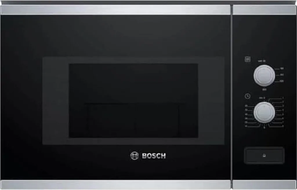 Micro-ondes Encastrable Bosch 20L 800W Inox avec Minuterie 60 Min