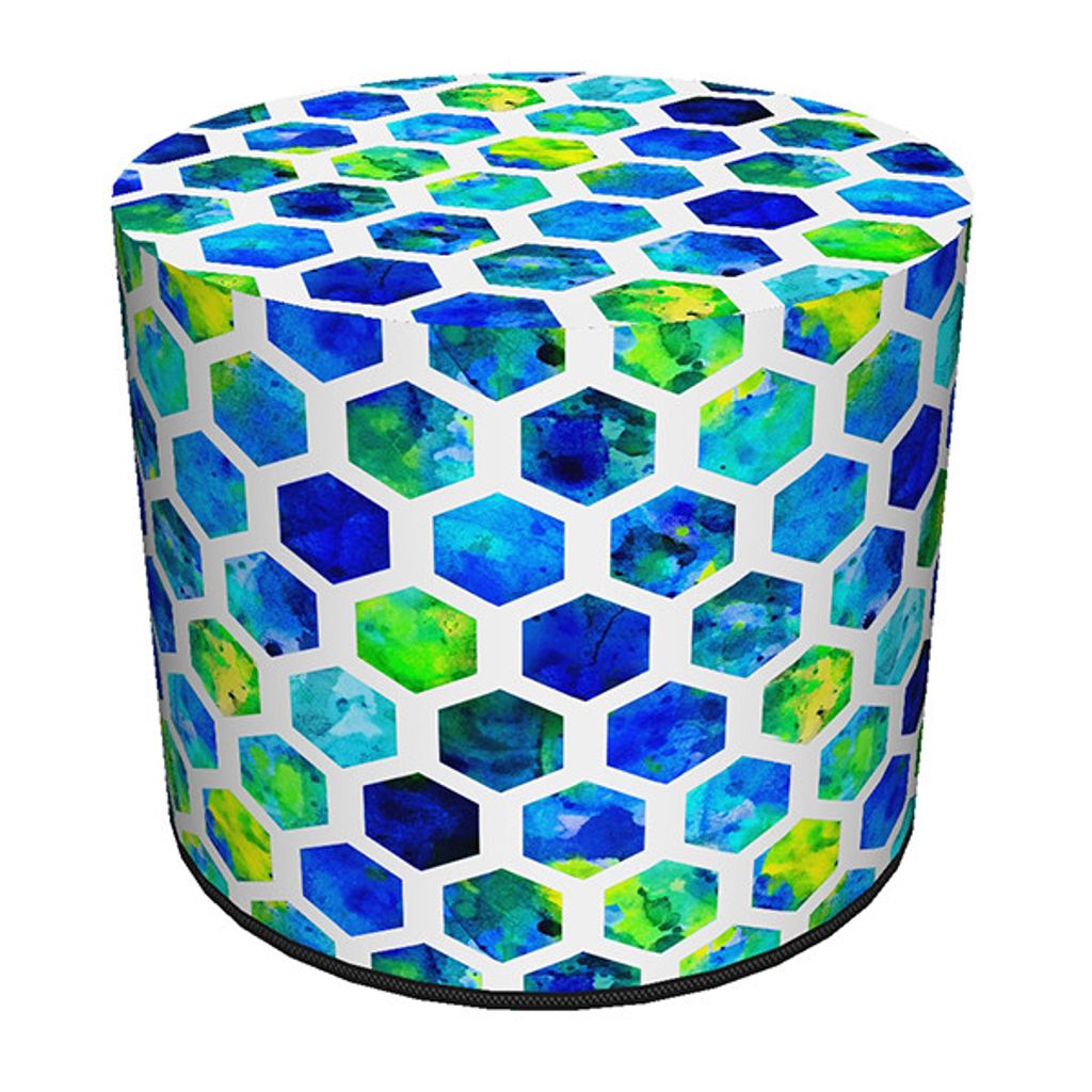 Bertoni runder wasserdichter Deko-Sitzsack Tile Deko-Sitzsack, Höhe 40 cm Breite 40 cm