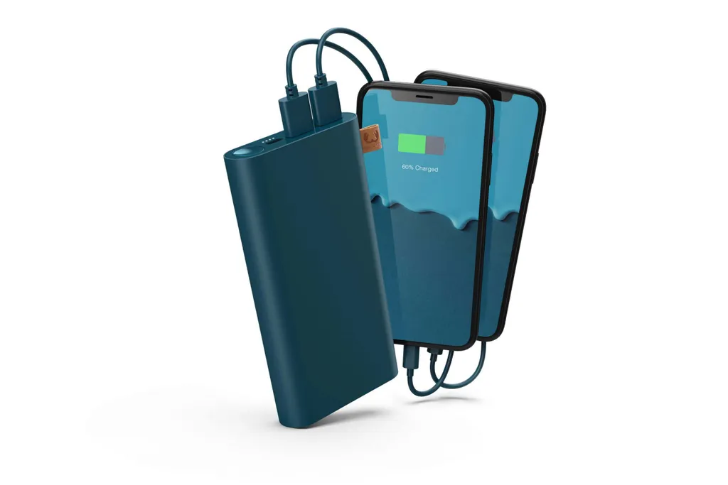 Batterie Externe 18000mAh USB C Rouge - Idéale pour Voyage et Travail