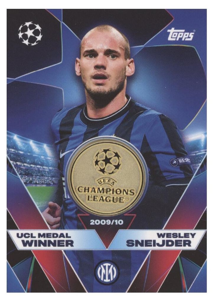 UCLW-WS - Wesley Sneijder - UCL Medal Winner Relic - Produktbild 