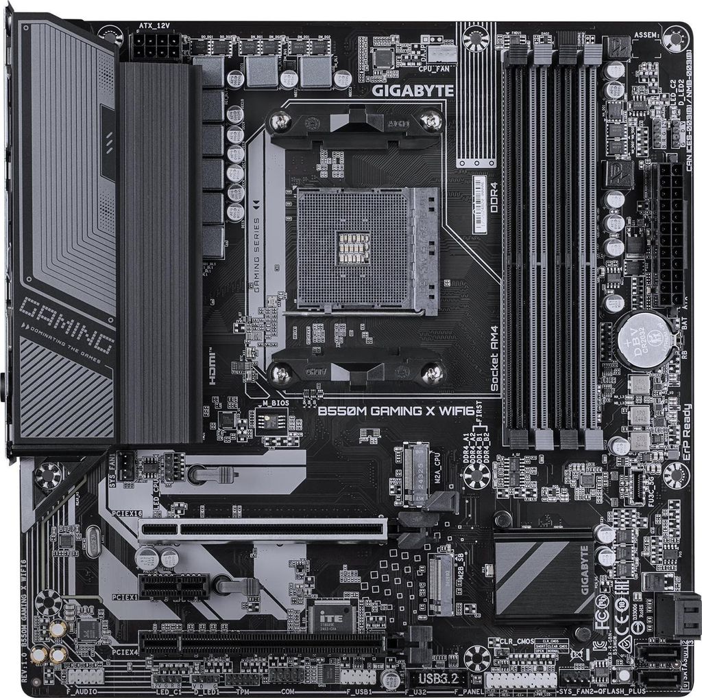 Gigabyte B550M GAMING X WIFI6 Produktbild 