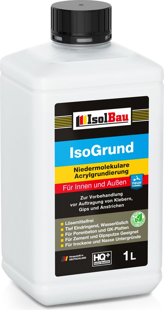 Isolbau IsoGrund Grundierlösung - 1 L Niedermolekulare Produktbild 