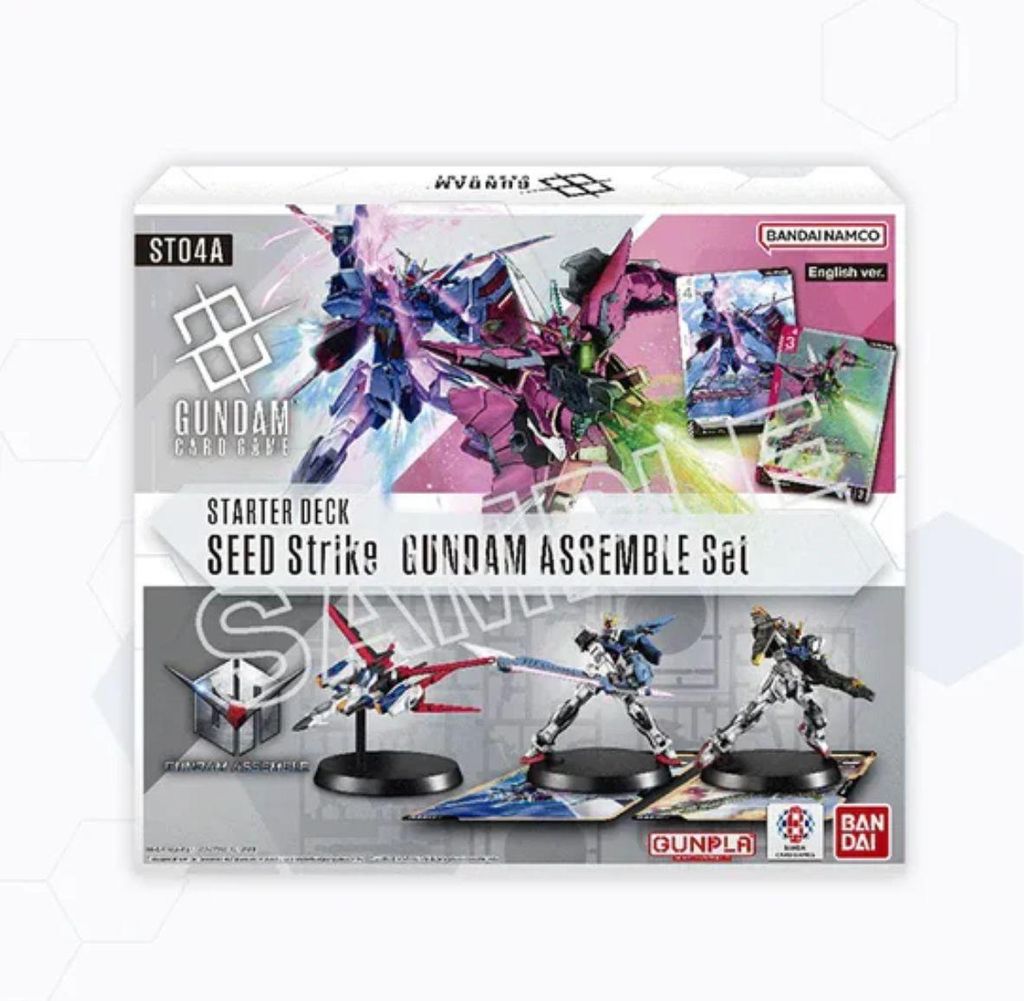 Gundam SEED Strike ST04A Starter Deck Set Englisch
