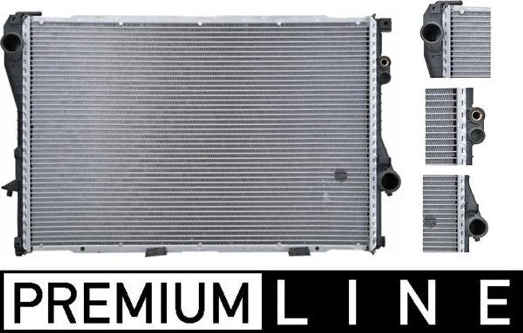 Radiateur moteur MAHLE CR 281 000P pour BMW Série 5 et Série 7 essence