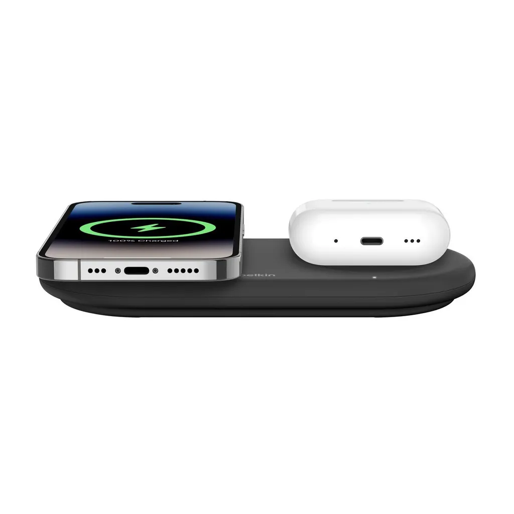 Chargeur sans fil double induction Belkin BoostCharge Pro pour iPhone - 3
