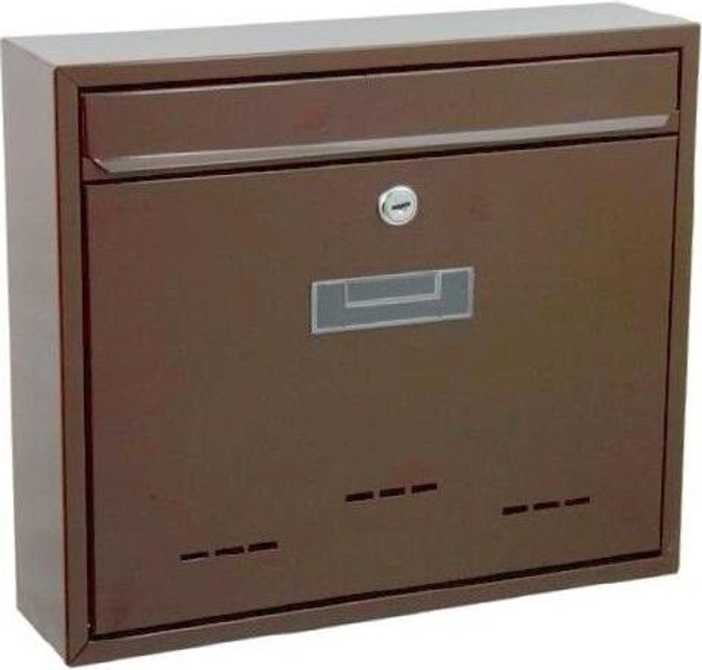 G21 Mailbox Radim Velký 310x360x90 mm Brown G21-6392164