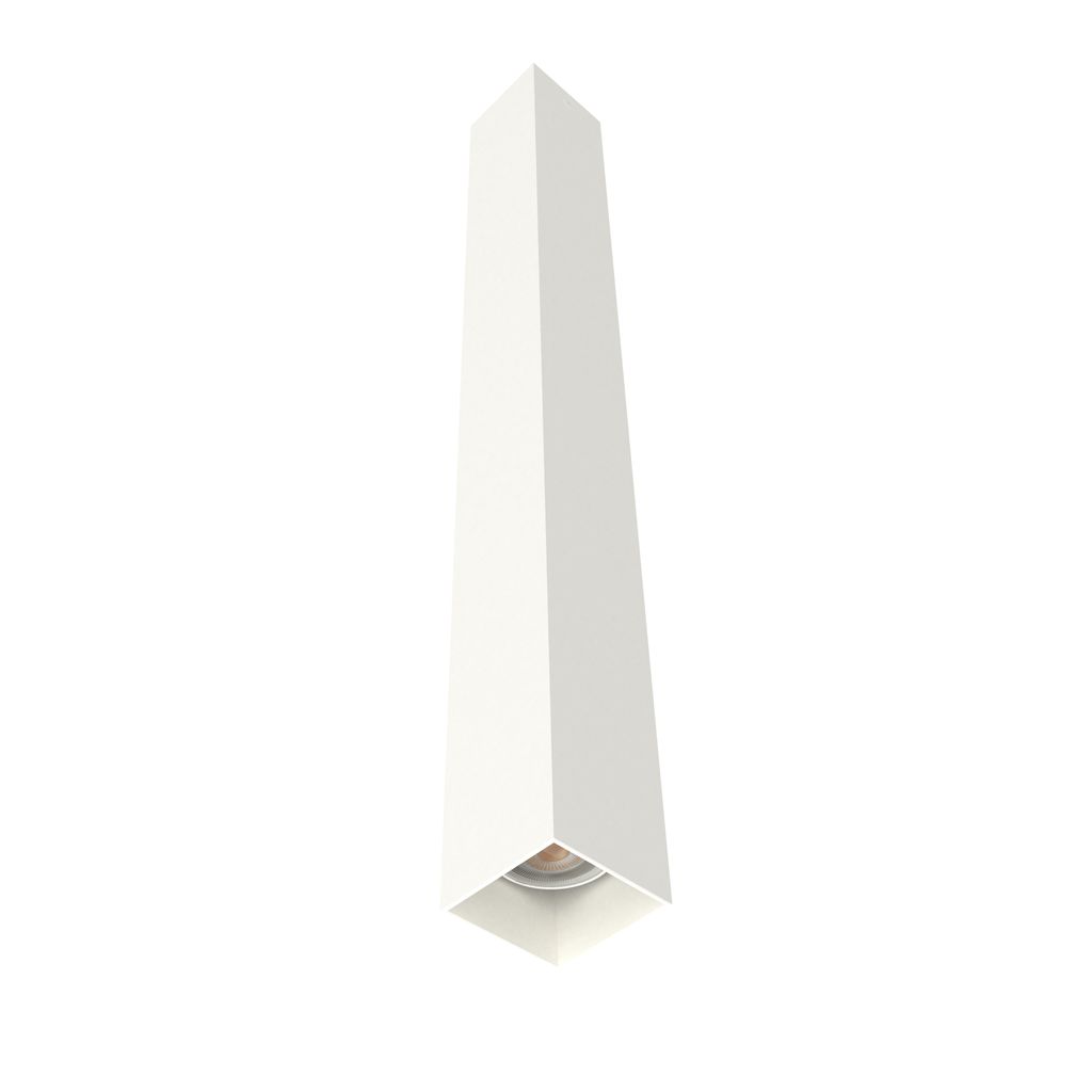 Deckenleuchte Cube mit GU10-Glühbirnenbefestigung aus Epoxidpulver, Höhe 60, Italy