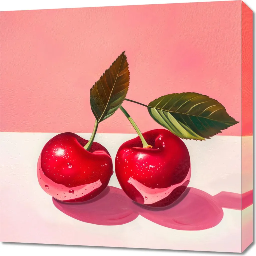 Décoration Murale 60 x 60 cm Une évidence juteuse pour Salon et Cuisine