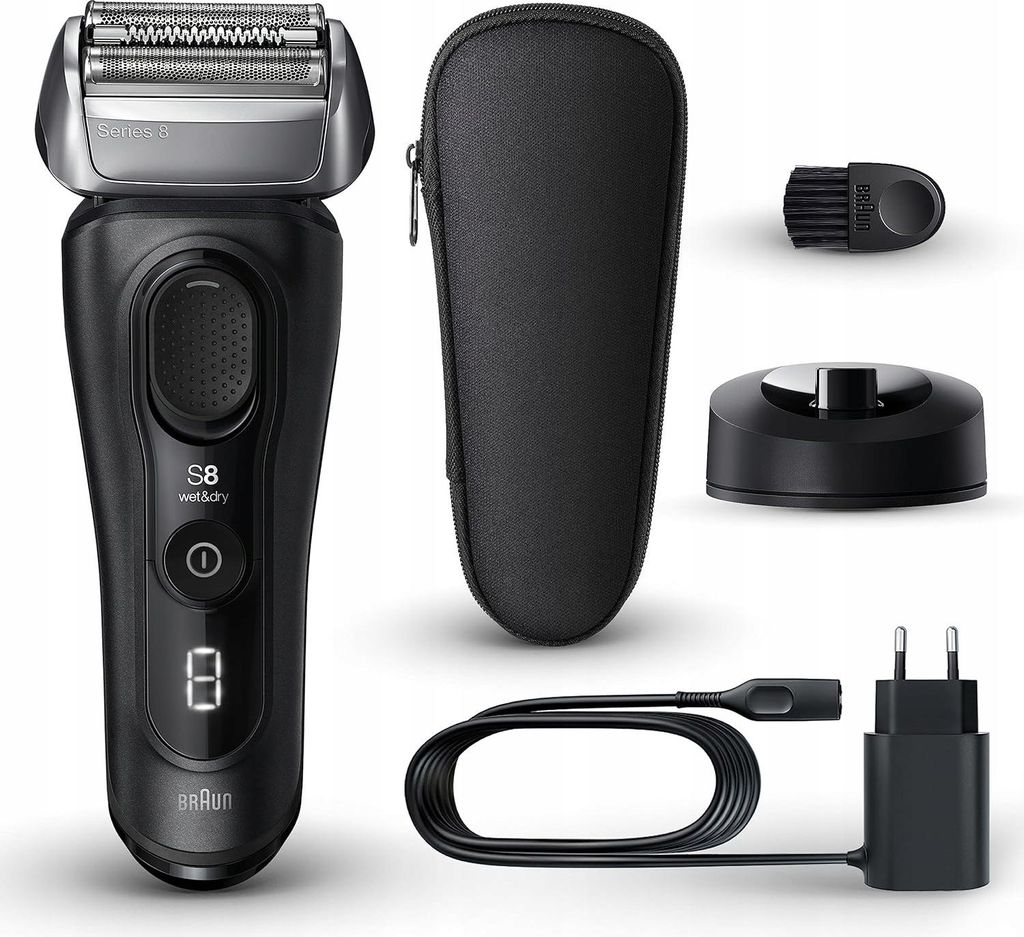 Braun Series 8 Golarka Męska 4+1 Wet&Dry Stacja Ładująca Zdjęcie produktu 