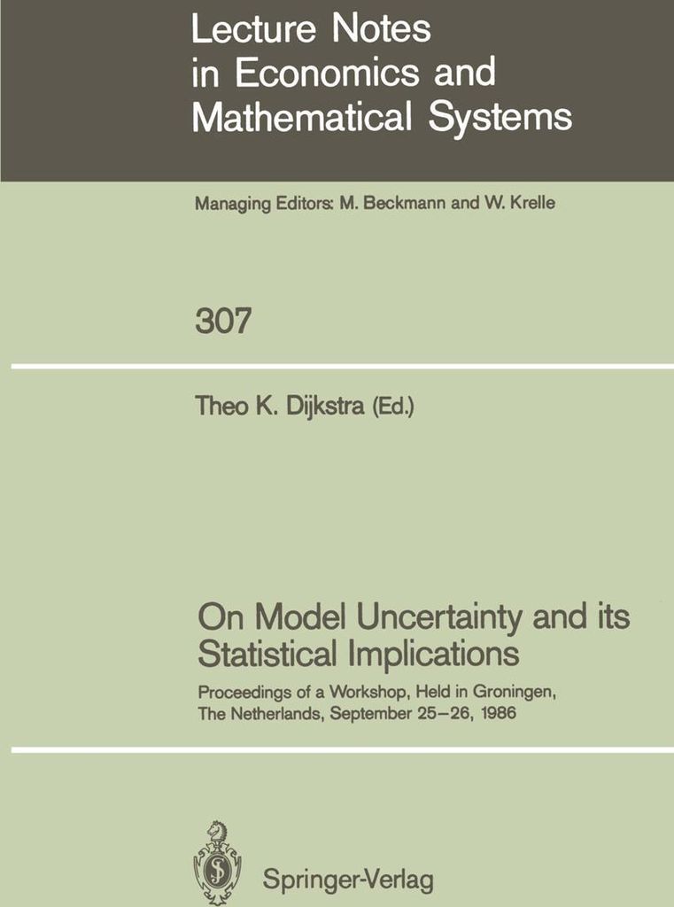 On Model Uncertainty and its Statistical Implications