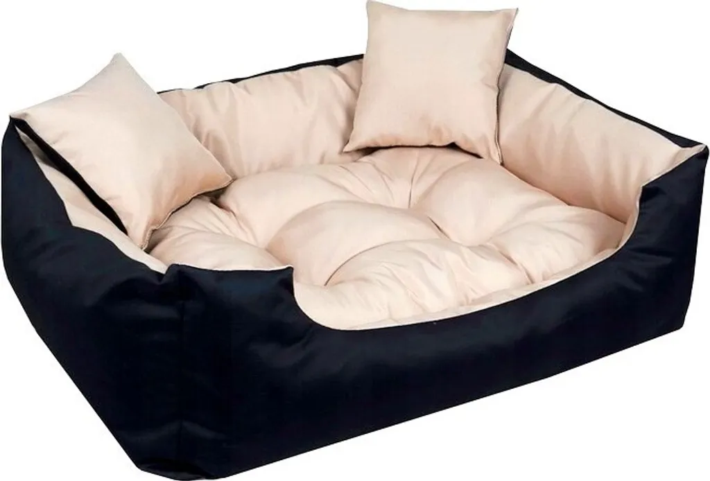 Letto Cane Design ECCO 75x65 Beige | Cuccia Impermeabile Chic