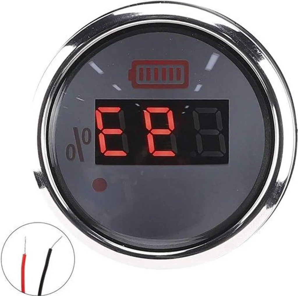 Sondeur numérique 12V étanche 52mm blanc : évitez les hauts-fonds