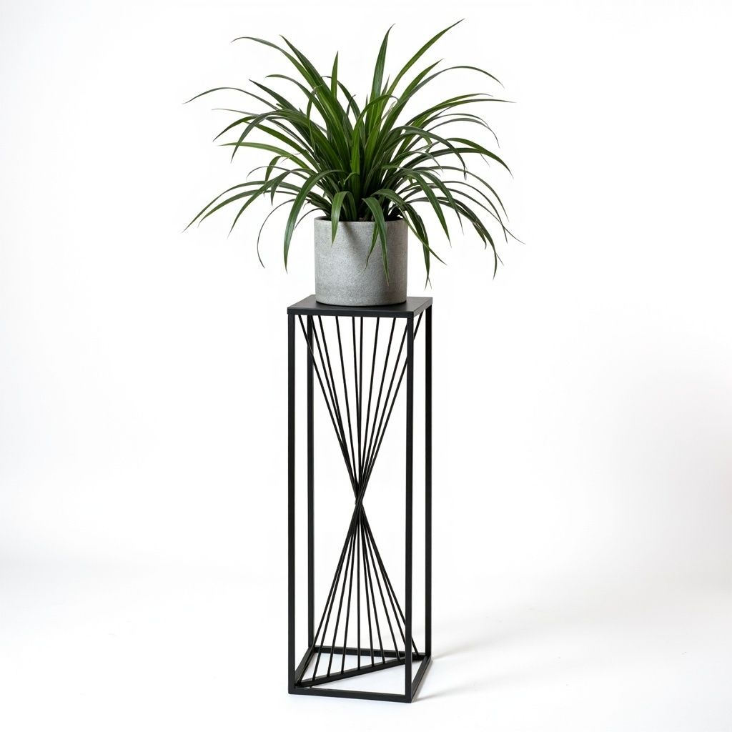 FRAMADO, Pflanzenständer River, Metallregal, Blumenständer, Produktbild 