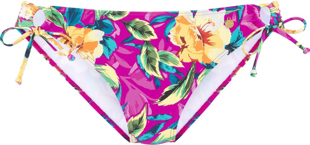 LASCANA Bikini-Hose Riley pink bedruckt Größe 40