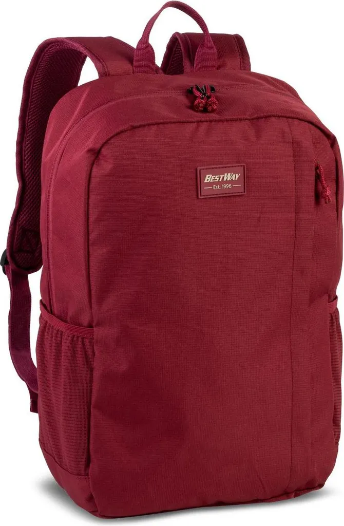 Sac à dos urbain Elément vin rouge BestWay idéal pour le travail et sport