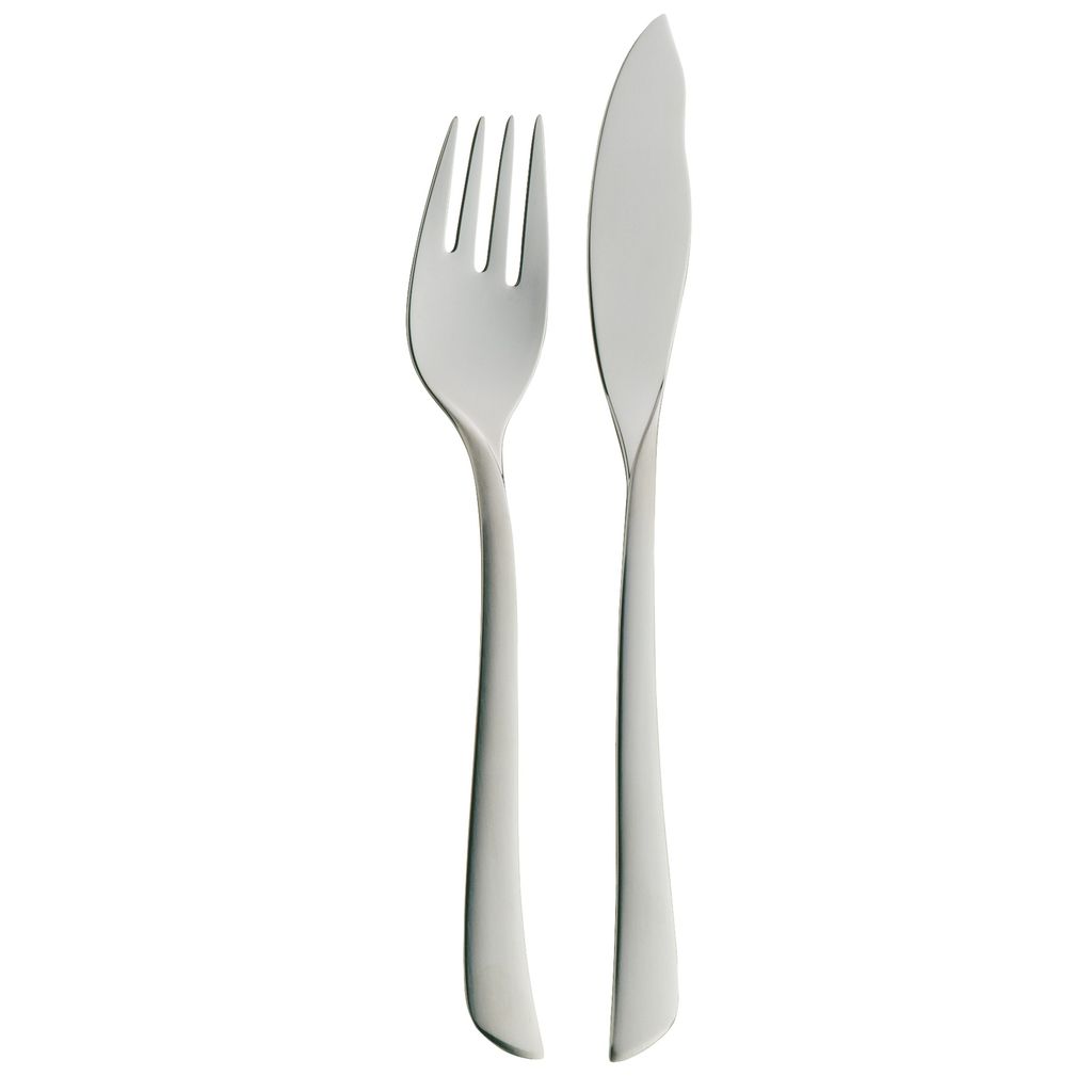 WMF Fischbesteck-Set 2-teilig Virginia Cromargan protect