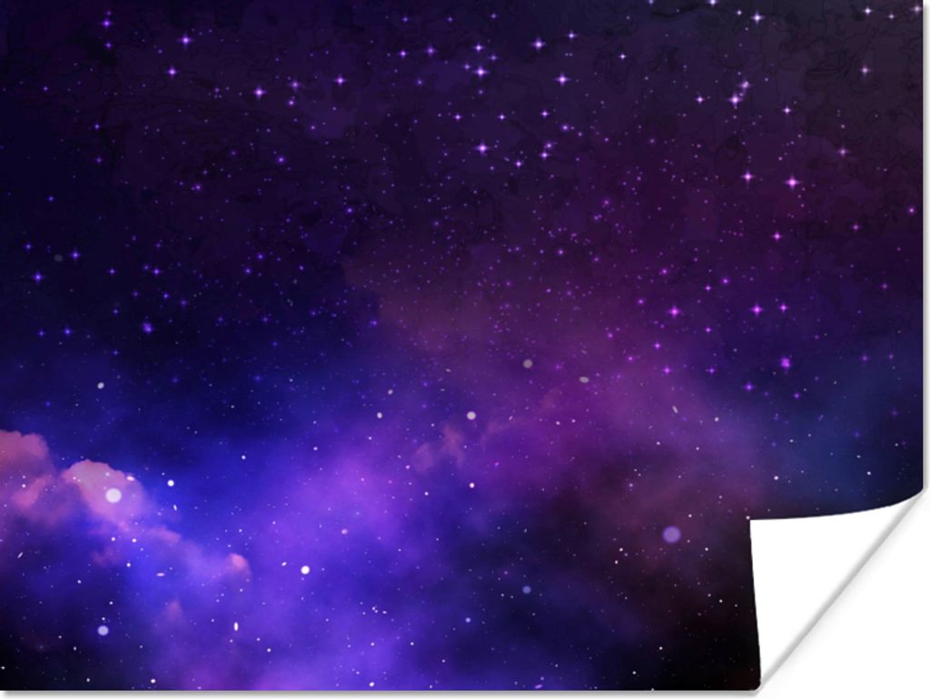 MuchoWow Poster Sternenhimmel - Sonne - Universum 80x60 cm - Kunst für zu Hause