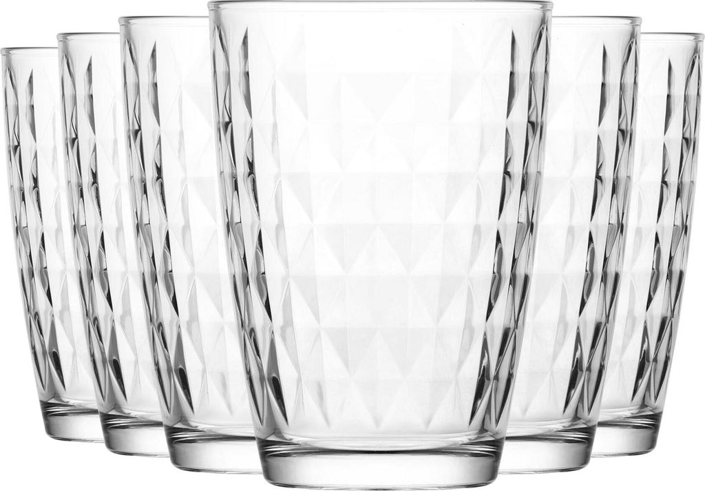 6x Klar 415ml Artemis Highball-Gläser - Groß Glas Wasser Gin Saft Cocktail Trinken Gläser-Tumbler-Set - von LAV