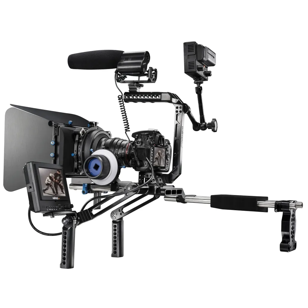 Walimex Pro Mutabilis Basic Set - Rig Spalla Professionale Video - 5