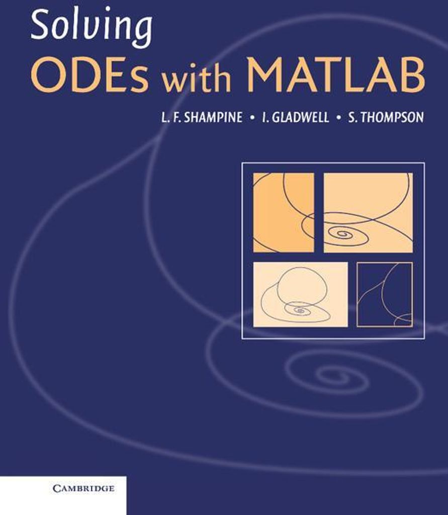 Solving Odes with MATLAB