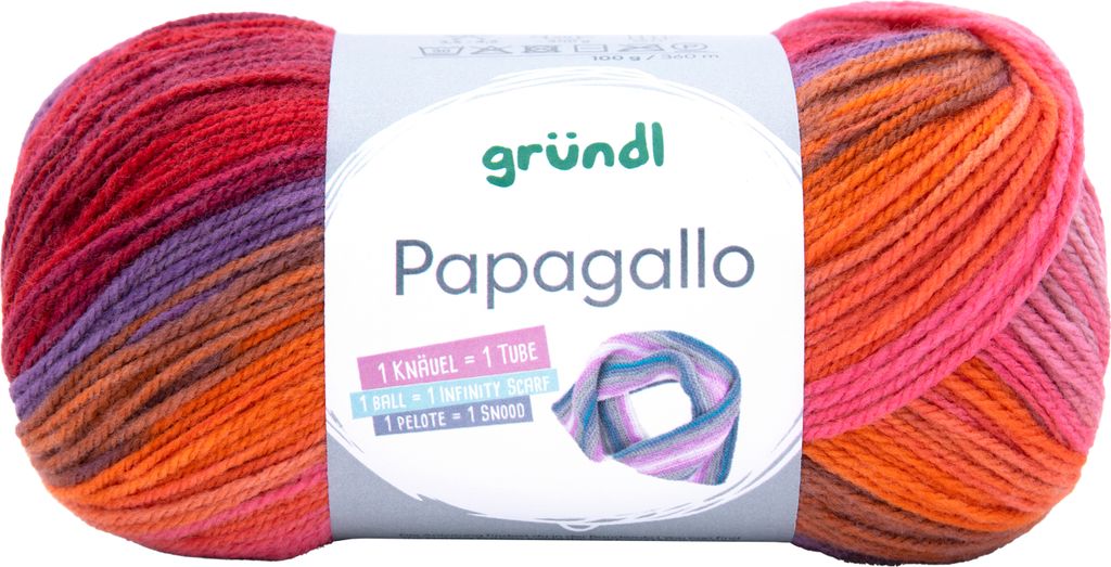 Gründl "Papagallo", 100 g Farbe 03 Produktbild 