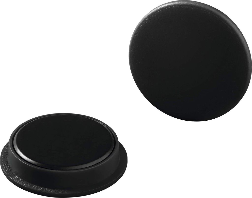 DURABLE Magnete Ø 37mm Industrieverpackung 20 St., 475401 schwarz