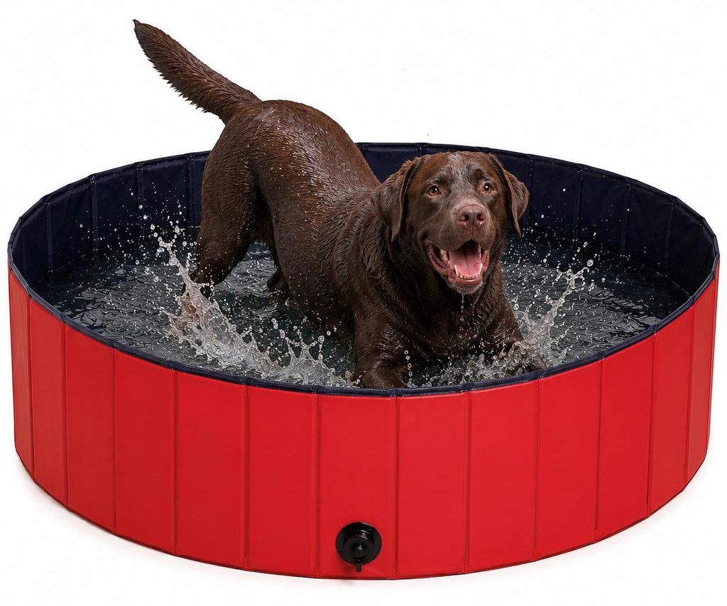 lionto Hundepool faltbar, strapazierfähiges Produktbild 