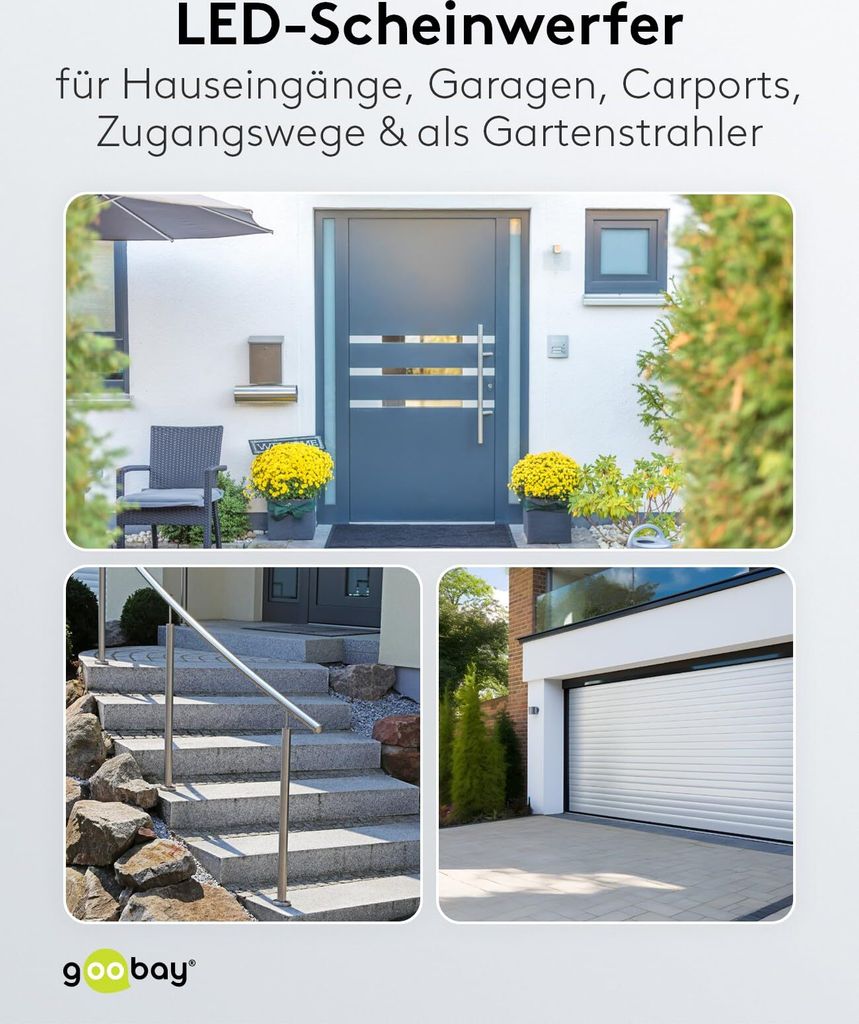 LED-Außenstrahler, 30 W, mit Bewegungsmelder Produktbild 17