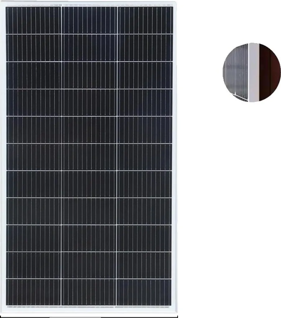 Panneau Solaire 200W Robuste en Verre Trempé et Haute Performance
