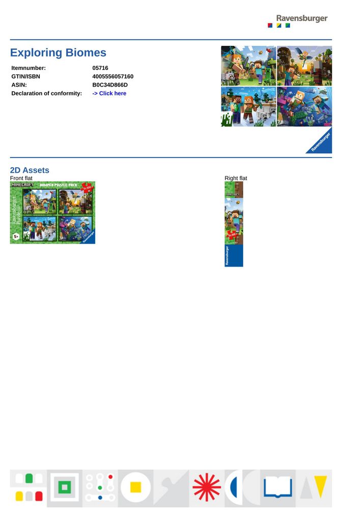 Biome erforschen Ravensburger 05716 Produktbild 