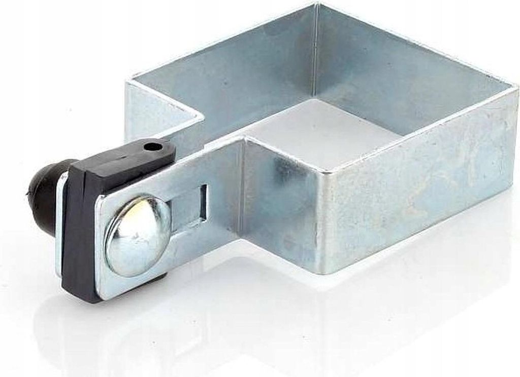 LogistSystem - Endschelle quadratisch SET 50x50mm für FI 3mm Draht - Verzinkt - Zaunschelle für Zaunpfosten - Befestigung von Gitterstabmatten - ...