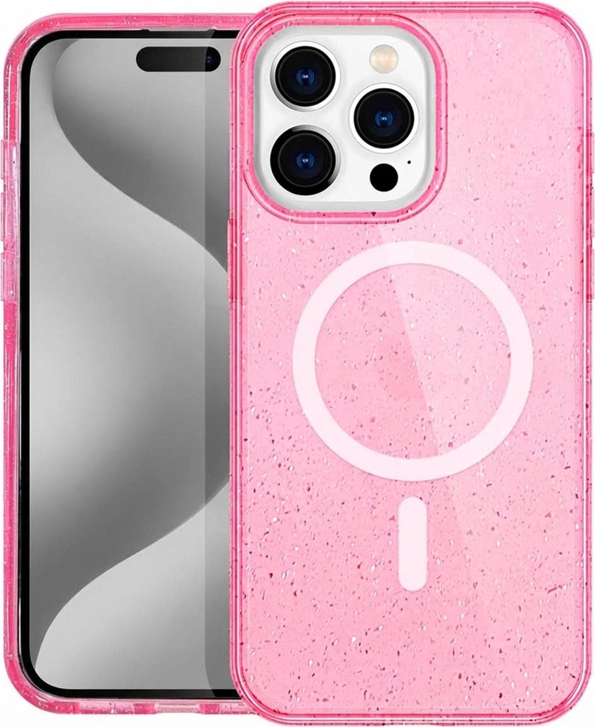 imoshion Sparkle Back Cover mit MagSafe iPhone 15 Pro Max - Produktbild 