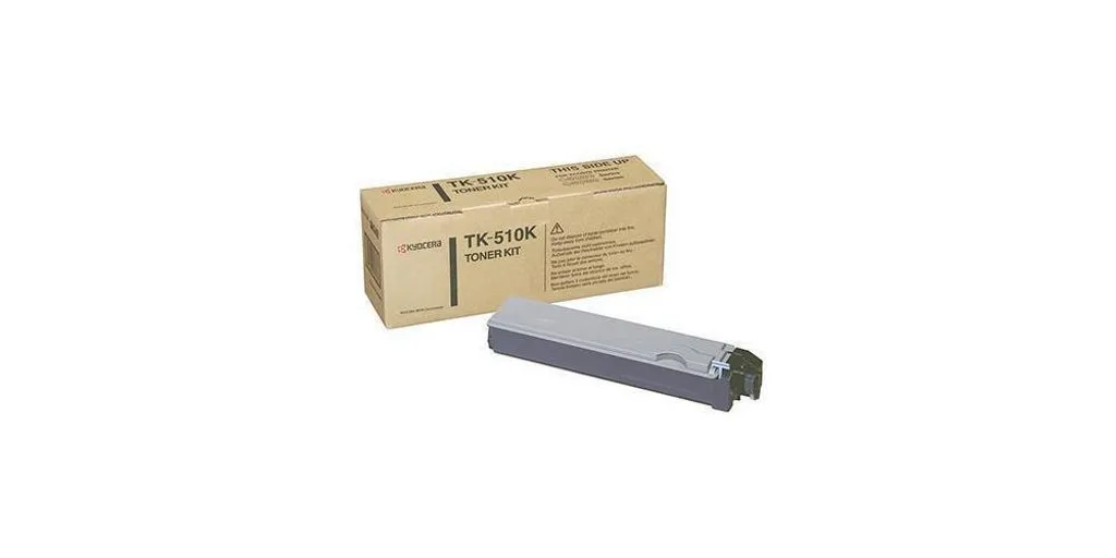 Toner Kyocera TK 510K noir pour impressions laser quotidiennes